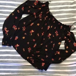 Floral off-shoulders